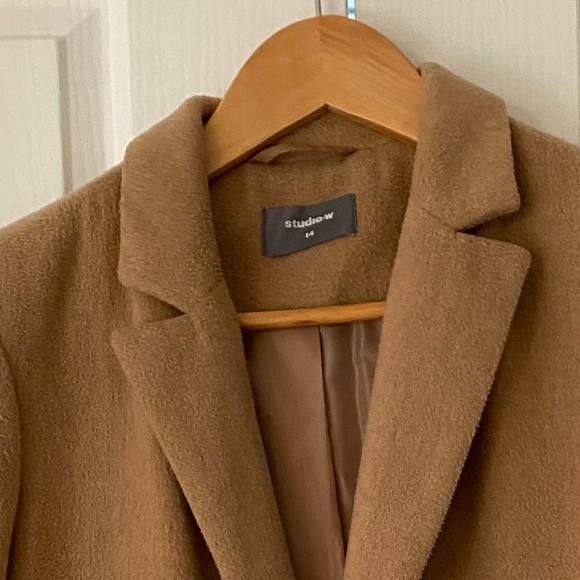 Camel wool blend jacket. - Picture 4 of 4